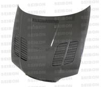 Seibon Carbon - Seibon 02-05 BMW E46 2dr GTR-Style Carbon Fiber Hood - Image 1