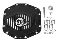 aFe Power (Advanced FLOW Engineering) - aFe 21-22 Ram1500 TRX Hemi V8 6.2L PRO Series Rear Diff Cover Black w/Machined Fins & Gear Oil - Image 2