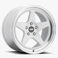 ESR Wheels Rim CR SERIES CR5 18x9.5 5x114.3 ET35 Gloss White Machined Lip