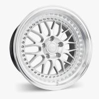 ESR Wheels Rim SR SERIES SR01 18x8.5 5x120 ET30 Hyper Silver Machined Lip