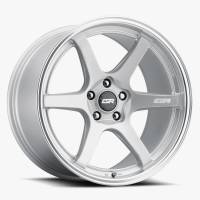 ESR Wheels Rim APEX SERIES APX6 18x8.5 5x114.3 ET30 Hyper Silver Machined Lip
