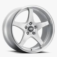 ESR Wheels Rim APEX SERIES APX5 18x10.5 5x120 ET22 Hyper Silver Machined Lip