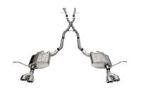CORSA Performance - Corsa 2014-2021 Jeep Grand Cherokee Xtreme 2.5in Cat-Back Dual Rear Exit w/Twin 4in Polished Tips - Image 1