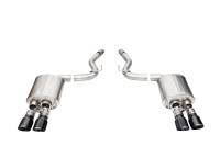 CORSA Performance - Corsa 2024+ Ford Mustang V8 5.0L 3in Axle-Back Exhaust System w/ Twin 4in Black Pro-Series Tips - Image 1