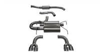CORSA Performance - Corsa 2008-2014 Subaru Impreza Hatchback STI 2.5L Turbo Manual Polished Sport Cat-Back Exhaust - Image 1