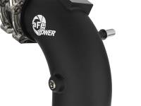 aFe Power (Advanced FLOW Engineering) - aFe 21+ Ford F-150 V6-3.5L (tt) BladeRunner 3in to 3.5in Aluminum Cold Charge Pipe Black - Image 3