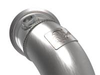 aFe Power (Advanced FLOW Engineering) - aFe Twisted Steel Down Pipe 3in 304 Stainless Steel w/ Cat 15-18 VW Golf R MKVII L4-2.0L (t) - Image 4