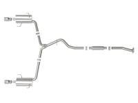 aFe Power (Advanced FLOW Engineering) - aFe Subaru Forester XT 14-18 H4-2.5L Takeda 2-1/2in to 2-1/4in 304 SS Cat-Back- Polished Tip - Image 2