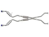 aFe Power (Advanced FLOW Engineering) - aFe Takeda 09-20 Nissan 370z 2-1/2 IN 304 Stainless Steel Cat-Back Exhaust System w/ Blue Flame Tip - Image 2