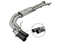 aFe Rebel Series 3in 409 SS Cat Back Exhaust w/ Black Tips 17 Ford F-150 Raptor V6-3.5L