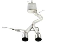 aFe Power (Advanced FLOW Engineering) - aFe MACHForce XP 2-1/2in SS-304 Cat-Back Exhausts w/ Polished Dual Tips 2008 VW Golf R32 V6-3.2L MKV - Image 3