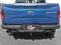 aFe Power (Advanced FLOW Engineering) - aFe MACH Force-Xp 3in to 3-1/2in 304 SS Cat-Back Exhaust w/Black Tip 17-18 Ford F-150 Raptor V6 3.5L - Image 7