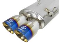 aFe Power (Advanced FLOW Engineering) - aFe Takeda 3in 304 SS Cat-Back Exhaust System 15-18 Subaru WRX/WRX STI H4-2.0/2.5L (t) - Image 2