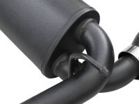 aFe Power (Advanced FLOW Engineering) - aFe Rebel Series 409 Stainless Steel Cat-Back Exhaust 18-21 Jeep Wrangler JL 2.0L (t) - Black Tip - Image 3