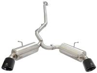 aFe Power (Advanced FLOW Engineering) - aFe Takeda Exhaust Axle-Back 13-15 Scion FRS / Subaru BRZ 304SS Black Dual Tips Exhaust - Image 2