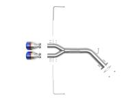 aFe Power (Advanced FLOW Engineering) - aFe Takeda 3in-2.5in 304 SS Axle-Back Exhaust w/Blue Flame Tip 19-20 Hyundai Veloster I4-1.6L(t) - Image 3