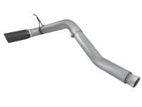 aFe Power (Advanced FLOW Engineering) - aFe LARGE BORE HD 5in DPF-Back SS Exhaust w/ Black Tip 2016 Nissan Titan 5.0L V8 (td) CC SB - Image 4