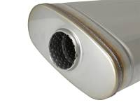 aFe Power (Advanced FLOW Engineering) - aFe MACH Force XP 304 Stainless Steel Muffler 2.5in Center/Offset 18in L x 9in W x 4in H - Image 4