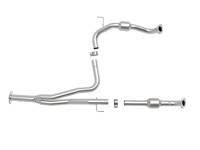 aFe Power (Advanced FLOW Engineering) - aFe Twisted Steel Y-Pipe w/ Cat SS 16-20 Toyota Tacoma V6 3.5L (4WD Only) - Image 2