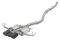 aFe Takeda 2-1/2in to 2-1/4in 304SS Catback Dual-Exit Exhaust 17+ Honda Civic Type R w/CF Tips