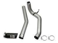 aFe Power (Advanced FLOW Engineering) - aFe LARGE Bore HD DPF-Back SS Exhaust w/ Black Tip 2016 Nissan Titan XD V8-5.0L (td) - Image 7
