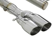 aFe Power (Advanced FLOW Engineering) - aFe MACHForce XP 08-13 BMW 135i L6-2.0L N54/N55 3in. 304 SS Axle-Back Exhaust w/Polished Tips - Image 3