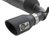 aFe Power (Advanced FLOW Engineering) - aFe Rebel Series 2.5in 409 SS Cat-Back Exhaust w/ Black Tips 2007+ Jeep Wrangler (JK) V6 3.6L/3.8L - Image 2