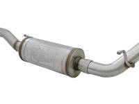 aFe Power (Advanced FLOW Engineering) - aFe Rebel Series 2.5in 409 SS Cat-Back Exhaust w/ Black Tips 2007+ Jeep Wrangler (JK) V6 3.6L/3.8L - Image 3