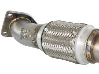 aFe Power (Advanced FLOW Engineering) - aFe Elite Twisted Steel 16-17 Honda Civic I4-1.5L (t) 2.5in Rear Down-Pipe Mid-Pipe - Image 6