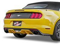 aFe Power (Advanced FLOW Engineering) - aFe MACHForce XP 2.5in 409 Stainless Axle Back Exhaust w/ Black Tips 15-17 Ford Mustang I4-2.3L (t) - Image 2