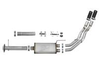 aFe Power (Advanced FLOW Engineering) - aFe Rebel Series Exht 3in SS Middle Side Exit CB w/ Black Tips 11-14 Ford F150 Ecoboost V6 3.5L (tt) - Image 6
