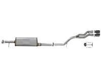 aFe Power (Advanced FLOW Engineering) - aFe Rebel Series Cat-Back 2.5in Dual Center Exit SS Exhaust w/ Black Tips 07-14 Jeep Wrangler V6 - Image 5