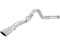 aFe Power (Advanced FLOW Engineering) - aFe Atlas 5in DPF-Back Aluminized Steel Exh Sys, Ford Diesel Trucks 11-14 v8-6.7L (td) Polished tip - Image 2
