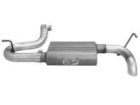 aFe Power (Advanced FLOW Engineering) - aFe Scorpion Exhaust System Axle Back Aluminized Hi-Tuck 07-17 Jeep Wrangler JK V6 3.6/3.8L - Image 2