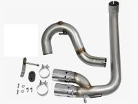 aFe Power (Advanced FLOW Engineering) - aFe Rebel Series DPF-Back 3in Side Exit SS Exhaust w/ IC Polished Tips 2016 GM Colorado/Canyon 2.8L - Image 6
