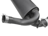 aFe Power (Advanced FLOW Engineering) - aFe Rebel Series 2.5in 409 SS Axle-Back Exhaust w/ Black Tips 2007+ Jeep Wrangler (JK) V6 3.6L/3.8L - Image 3