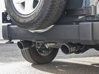 aFe Power (Advanced FLOW Engineering) - aFe Rebel Series 2.5in 409 SS Axle-Back Exhaust w/ Black Tips 2007+ Jeep Wrangler (JK) V6 3.6L/3.8L - Image 7
