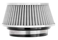 Spectre Performance - Spectre Adjustable Conical Air Filter 2-1/2in. Tall (Fits 3in. / 3-1/2in. / 4in. Tubes) - White - Image 1