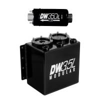 DeatschWerks - DeatschWerks 3.5L Modular Surge Tank (Incl. 1 DW350iL In-Line Fuel Pump) - Image 1