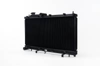 CSF Radiators - CSF 08-21 Subaru WRX/STI 2-Row 42mm Race-Spec All Aluminum Radiator - Black - Image 2