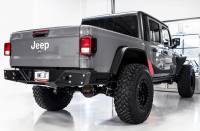 AWE Tuning - AWE 20-21 Jeep Gladiator JT 3.6L Tread Edition Cat-Back Dual Exhaust - Diamond Black Tip - Image 4