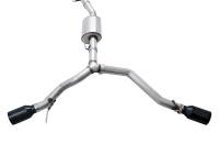 AWE Tuning - AWE 20-21 Jeep Gladiator JT 3.6L Tread Edition Cat-Back Dual Exhaust - Diamond Black Tip - Image 7