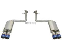 aFe Power (Advanced FLOW Engineering) - aFe Takeda 16-17 Lexus RC 200T 2.0L (t) 2in. SS Axle-Back Exhaust System w/Polished Blue Tips - Image 3