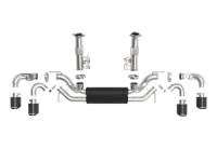 aFe Power (Advanced FLOW Engineering) - aFe MACH Force-Xp 3in to 2-1/2in 304SS Cat-Back 2020 Chevy Corvette (C8) 6.2L - Carbon Fiber Tip - Image 3