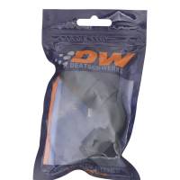 DeatschWerks - DeatschWerks 10AN Female Swivel 90-Degree Hose End CPE - Anodized Matte Black - Image 1