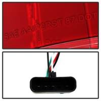 Spyder Auto - Spyder Chevy C/K Series 1500 88-98/Blazer 92-94 LED Tail Lights Red Clear ALT-YD-CCK88-LED-RC - Image 2