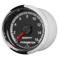 AutoMeter - AutoMeter Gen4 Dodge Factory Match 52.4mm Full Sweep Electronic 0-1600 Deg F EGT/Pyrometer Gauge - Image 2