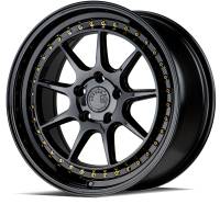 AodHan Wheels - Aodhan Wheels Rim DS-X 18x9.5 5x114.3 73.1CB ET15 Gloss Black W /Gold Rivets - Image 3