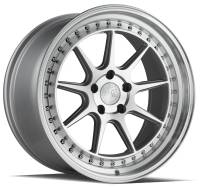 Aodhan Wheels Rim DS-X 18x9.5 5x114.3 73.1CB ET30 Silver w/Machined Face