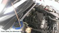 Megan Racing - Megan Racing Mitsubishi Lancer 02-06 Front Race Spec Strut Tower Bars - Image 3